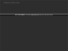 Tablet Screenshot of makercode.com